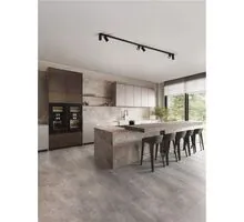 Plafoniera Nova Luce Oso, 6xGU10 max. 10W, L200 cm, negru