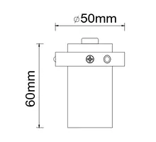 Spot LED Mantra Trimasi, 7W, 3000K, 560 lumeni, H60 mm, auriu