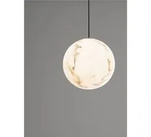 Pendul Nova Luce Serita, 1xE27, D250 mm, Hmax 1200 mm, alama, auriu