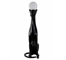 Lampadar AZzardo Puma, 1xE27, alb, negru