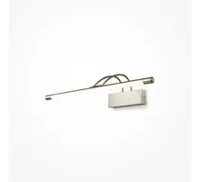 Aplica LED Maytoni Finelli, 12W, 3000K, 800 lumeni, L550 mm, alb, bronz, IP20