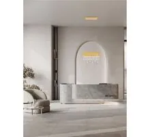 Pendul LED Nova Luce Crista, 20W, 3500K, 1049 lumeni, L400 mm, Hmax 1200 mm, auriu, dimabil Triac