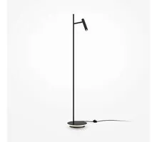 Lampadar LED Maytoni Estudo, 11W, 3000K, 730 lumeni, H1387 mm, negru