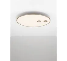 Plafoniera LED Nova Luce Vea, 53W, CCT switch 2700K-3000K, 2323 lumeni, D610 mm, H65 mm, champagne, dimabil Triac