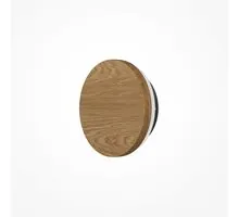 Aplica LED Maytoni Basic Texture, 5W, 3000K, 345 lumeni, D150 mm, H150 mm, maro, negru