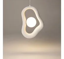Pendul Maytoni Opus, 1xG9 max. 28W, H3405 mm, alb
