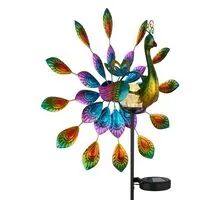 Lampadar gradina paun Globo Solar LED 0,06W, H1200 mm, IP44