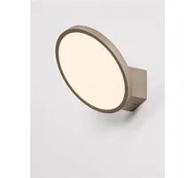 Aplica LED Nova Luce Vea, 8W, CCT switch 2700K-3000K, 540 lumeni, D165 mm, H150 mm, champagne, dimabil Triac