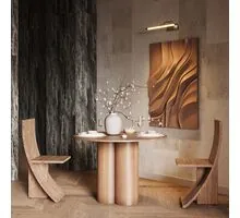 Aplica LED Maytoni Finelli, 12W, 3000K, 800 lumeni, L550 mm, alb, bronz, IP20