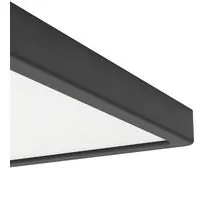 Plafoniera FUEVA 6 LED 13W, 2700K, 4000K, 6500K, 2100 lumeni, 290x290 mm, alb, negru, IP44