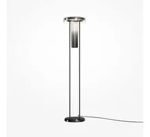 Lampadar LED Maytoni Ikebana, 24W, 3000K, 1300 lumeni, H1250 mm, negru, dimabil switch