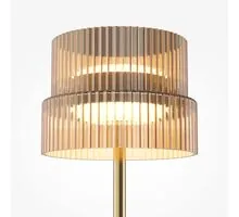 Veioza LED Maytoni Scala, 12W, 3000K, 1300 lumeni, D148 mm, H240 mm, bronz