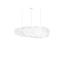 Pendul Nova Luce Cloud, 8xE27, L1500 mm, Hmax 3000 mm, alb, IP20