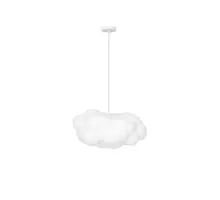 Pendul Nova Luce Cloud, 2xE27, L600 mm, Hmax 2000 mm, alb, IP20