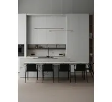 Pendul LED Nova Luce Brillia, 40W, CCT Switch 2700-3000-4000K, 2400 lumeni, L1610 mm, Hmax 1400 mm, negru, dimabil Triac