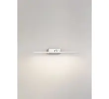 Aplica LED Nova Luce Marel, 12W, CCT Switch 3000-4000K, 780 lumeni, L515 mm, crom, IP44