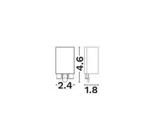 Element de alimentare sina slim magnetica Shallow Nova Luce, alb