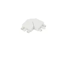 Element de conectare tip L sina slim magnetica Shallow Nova Luce, alb