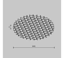 Filtru anti-glare Maytoni HoneyComb D50 mm