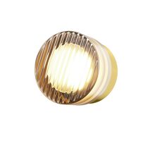 Aplica LED Maytoni Olo, 6W, 2700/3000/4000K, 380/438,/431 lumeni, D125 mm, auriu