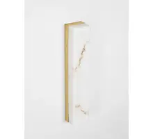 Aplica LED Nova Luce Shado, 12W, 3000K, 709 lumeni, H490 mm, auriu, IP20