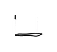 Pendul LED Nova Luce Dussa, 61W, 3000K, 3364 lumeni, 1200x660 mm, Hmax 1500 mm, negru, dimabil Triac, IP20