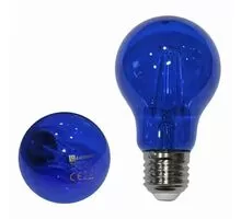 Bec LED Lumen E27, para, 6W, albastru