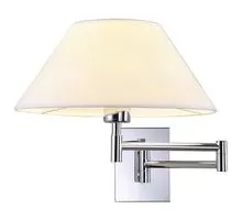 Aplica AZzardo Trapezio, 1xE27, alb-crom