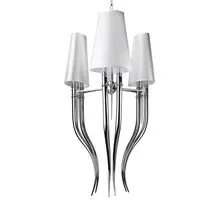 Lustra AZzardo Diablo, 6xE14, alb-crom