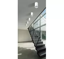 Spot fix aplicat AZzardo Mini Round, 1xGU10, alb, rotund, IP20