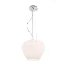 Pendul AZzardo Baloro L, 1E27, alb-crom