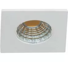 Spot fix LED incastrat AZzardo Fill Square, 5W, 4000K, alb, patrat, IP20
