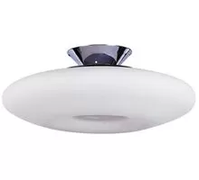 Plafoniera AZzardo Pires, 4xE27, alb-crom