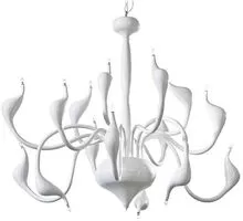 Lustra AZzardo Snake, 15xG4, alb