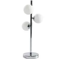 Veioza AZzardo Sybilla, 3xG9, alb-crom