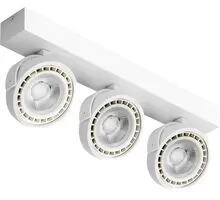 Plafoniera tip spot AZzardo Jerry 3 230V, 3xGU10, alb, rotund, IP20