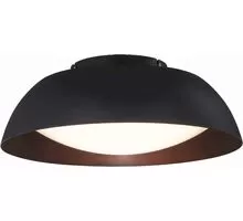 Plafoniera LED AZzardo Leno, 40W, cupru-negru