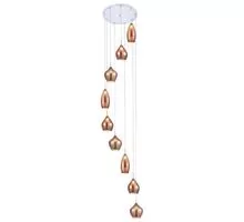 Pendul AZzardo Amber Milano , 9G9, crom-cupru