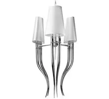 Lustra AZzardo Diablo, 6xE14, alb-crom