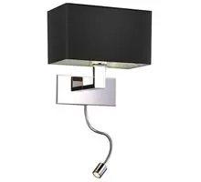 Aplica AZzardo Martens, 1xE27, negru