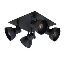 Plafoniera Eglo Barnstaple 1, 4xE27, negru