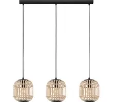 Pendul Eglo Bordesley, 3xE27, crem-negru