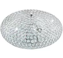 Plafoniera cristal Eglo Clemente, 3xE27, crom-transparent