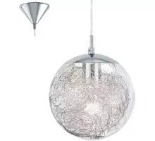 Pendul Eglo Luberio, 1xE27, crom-transparent