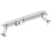 Plafoniera Eglo Sarria, 3xGU10, alb-crom