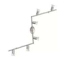 Plafoniera Eglo Buzz - Led, 6xGU10, nichel satinat