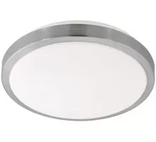 Plafoniera LED Eglo Competa 1, 22W, alb-nichel