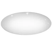 Plafoniera cristal LED Eglo Giron - S, 60W, alb, dimabil, telecomanda