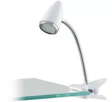 Lampa de birou Eglo Riccio 1, 1xGU10, alb-crom