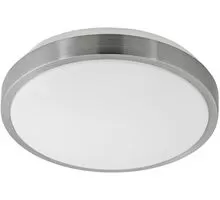 Plafoniera LED Eglo Competa 1, 22W, alb-nichel